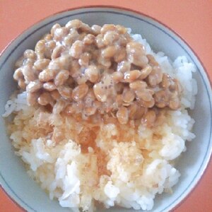 旨っ☆納豆卵かけご飯♪